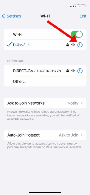 Πώς να ξεχάσει το iPhone ένα δίκτυο WiFi