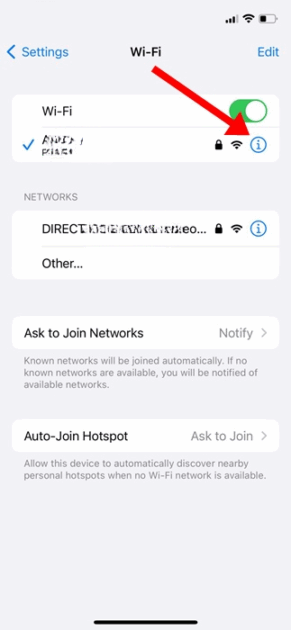 Πώς να ξεχάσει το iPhone ένα δίκτυο WiFi