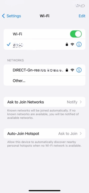 Πώς να ξεχάσει το iPhone ένα δίκτυο WiFi