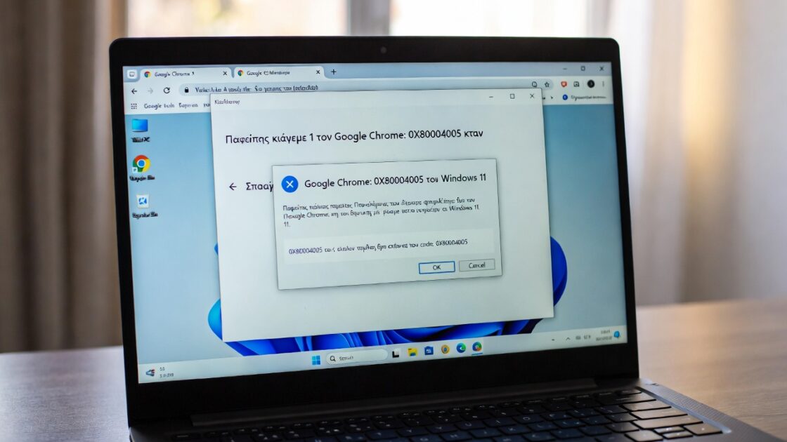 Πώς να διορθώσετε το σφάλμα 1 του Google Chrome: 0X80004005 στα Windows 11