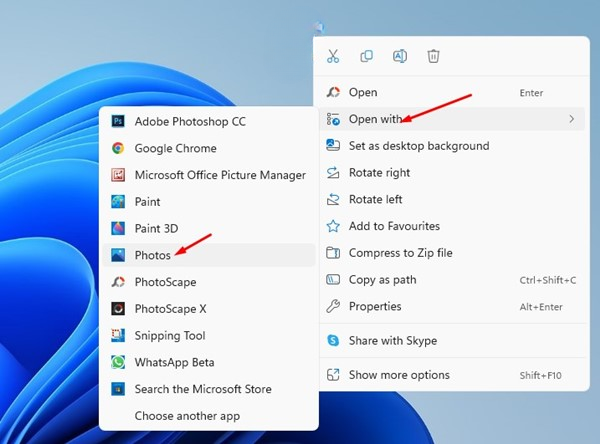 ρόποι για να ανοίξετε εικόνες WebP στα Windows