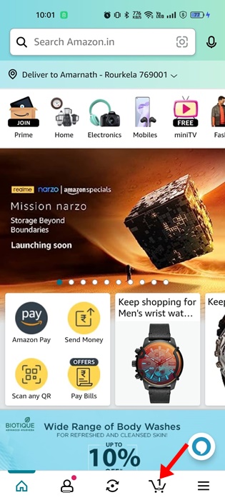 Αποθηκευμένα για αργότερα στο Amazon