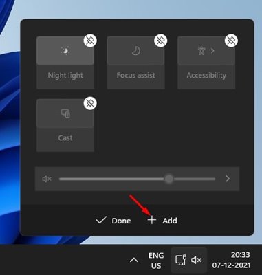 Γρήγορες Ρυθμίσεις στα Windows 11