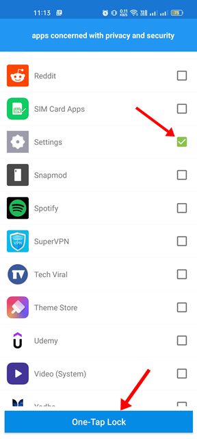 Πώς να κλειδώσετε τις Ρυθμίσεις σε Android