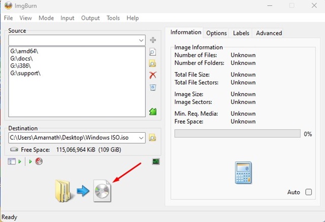 Πώς να μετατρέψετε ένα USB σε ISO από ένα αρχείο ISO