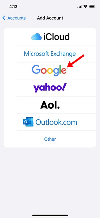 Πώς να εισαγάγετε τις επαφές Google στο iPhone
