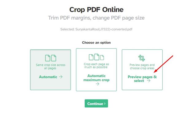 Πως να κόψετε αρχεία PDF online