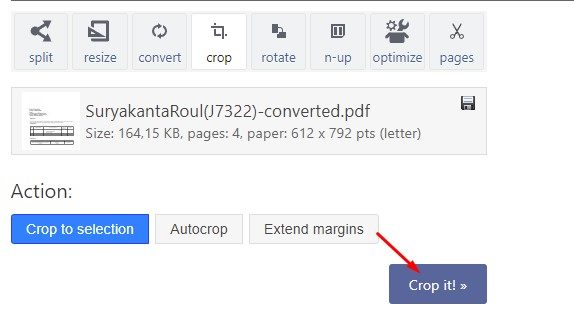 Πως να κόψετε αρχεία PDF online