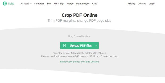 Πως να κόψετε αρχεία PDF online