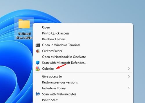 Πώς να αλλάξετε το χρώμα του φακέλου στα Windows