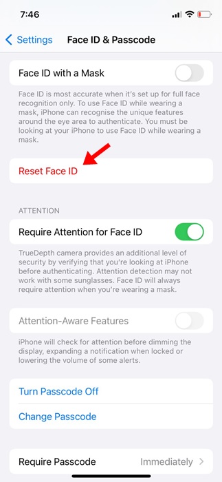 Το Face ID δεν λειτουργεί στο iPhone
