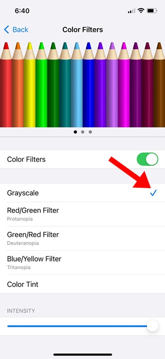 Πώς να μετατρέψετε την οθόνη του iPhone σας σε ασπρόμαυρη