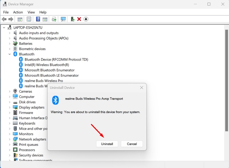 Πώς να αφαιρέσετε συσκευές Bluetooth στα Windows 11