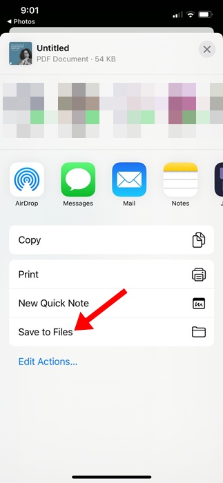 Πώς να μετατρέψετε εικόνα σε PDF σε iPhone