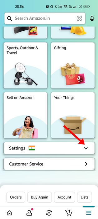 Πώς να αλλάξετε χώρα στο Amazon 