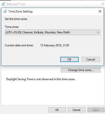 Η ώρα των Windows αλλάζει συνέχεια