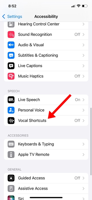 φωνητικές συντομεύσεις στο iPhone