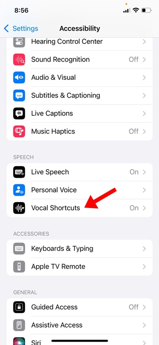 φωνητικές συντομεύσεις στο iPhone