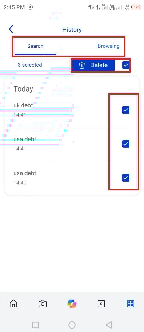 Πώς να διαγράψετε το ιστορικό αναζήτησης Bing