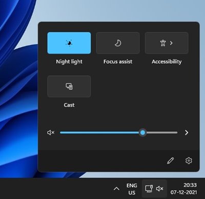 Γρήγορες Ρυθμίσεις στα Windows 11