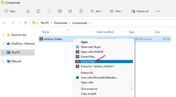 Πώς να αλλάξετε το χρώμα του φακέλου στα Windows