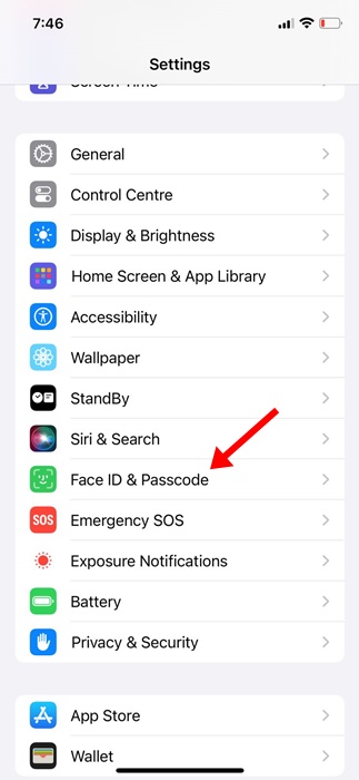 Το Face ID δεν λειτουργεί στο iPhone