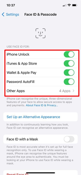 Το Face ID δεν λειτουργεί στο iPhone