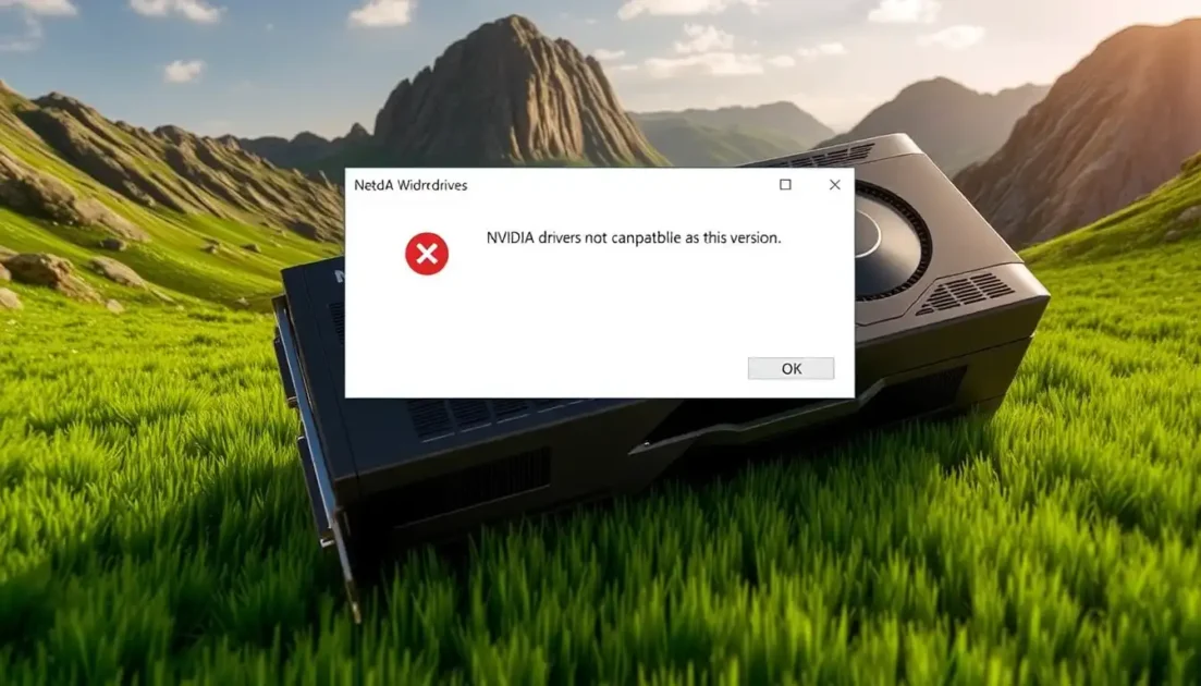 Το πρόγραμμα οδήγησης NVIDIA δεν είναι συμβατό με αυτήν την έκδοση