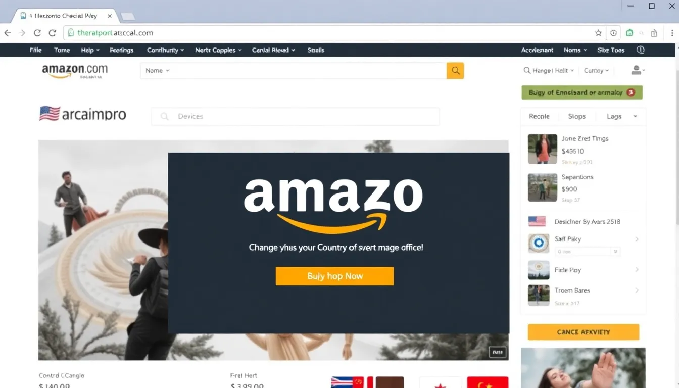 Πώς να αλλάξετε χώρα στο Amazon (για υπολογιστές και κινητά)