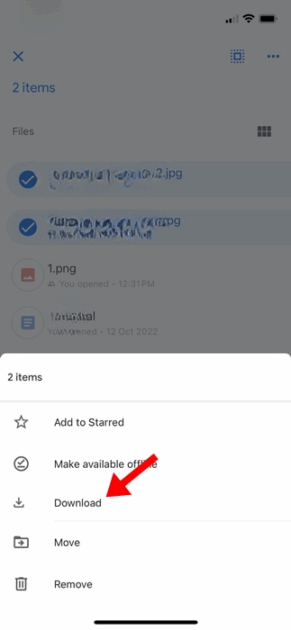 Πώς να αποθηκεύσετε φωτογραφίες από το Google Drive στο iPhone