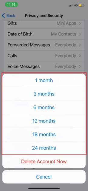 Πώς να διαγράψετε έναν λογαριασμό Telegram