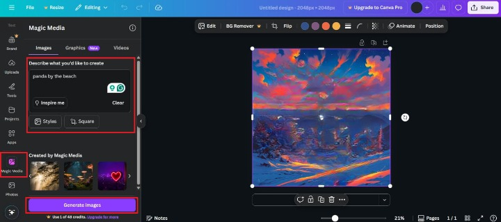 Πώς να χρησιμοποιήσετε την AI στο Canva