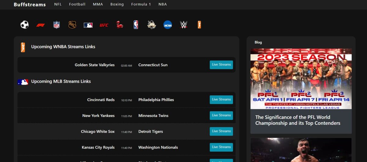 Καλά site για live streaming αγώνων