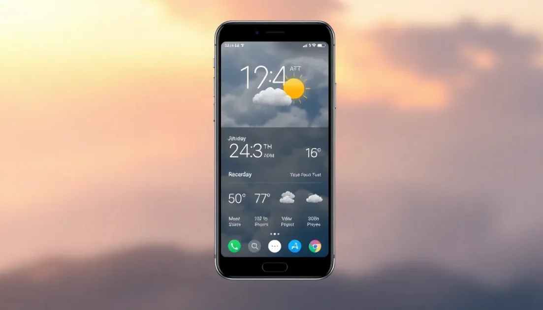 ειδοποιήσεις βροχής στο iPhone