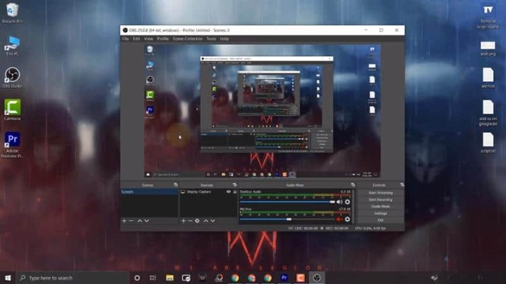 σφάλμα μαύρης οθόνης του OBS Studio