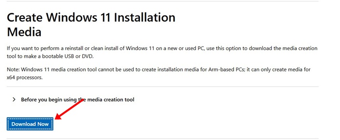 Λήψη αρχείων ISO 24H2 των Windows 11 (Όλες οι μέθοδοι) 7 Λήψη αρχείων ISO 24H2 των Windows 11