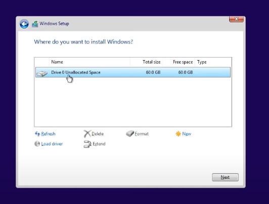 Λήψη αρχείων ISO 24H2 των Windows 11 (Όλες οι μέθοδοι) 16 διαμέρισμα δίσκου