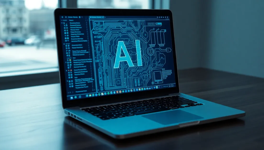 AI computer, laptop