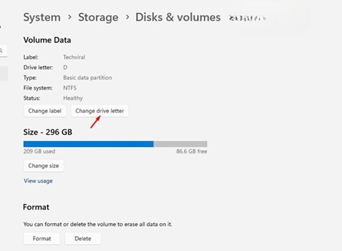Πώς να αλλάξετε το γράμμα μονάδας δίσκου στα Windows 11 10 Πώς να αλλάξετε το γράμμα μονάδας δίσκου στα Windows 11
