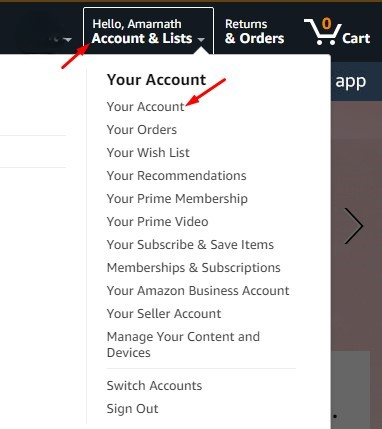 πώς να κατεβάσετε το ιστορικό παραγγελιών Amazon