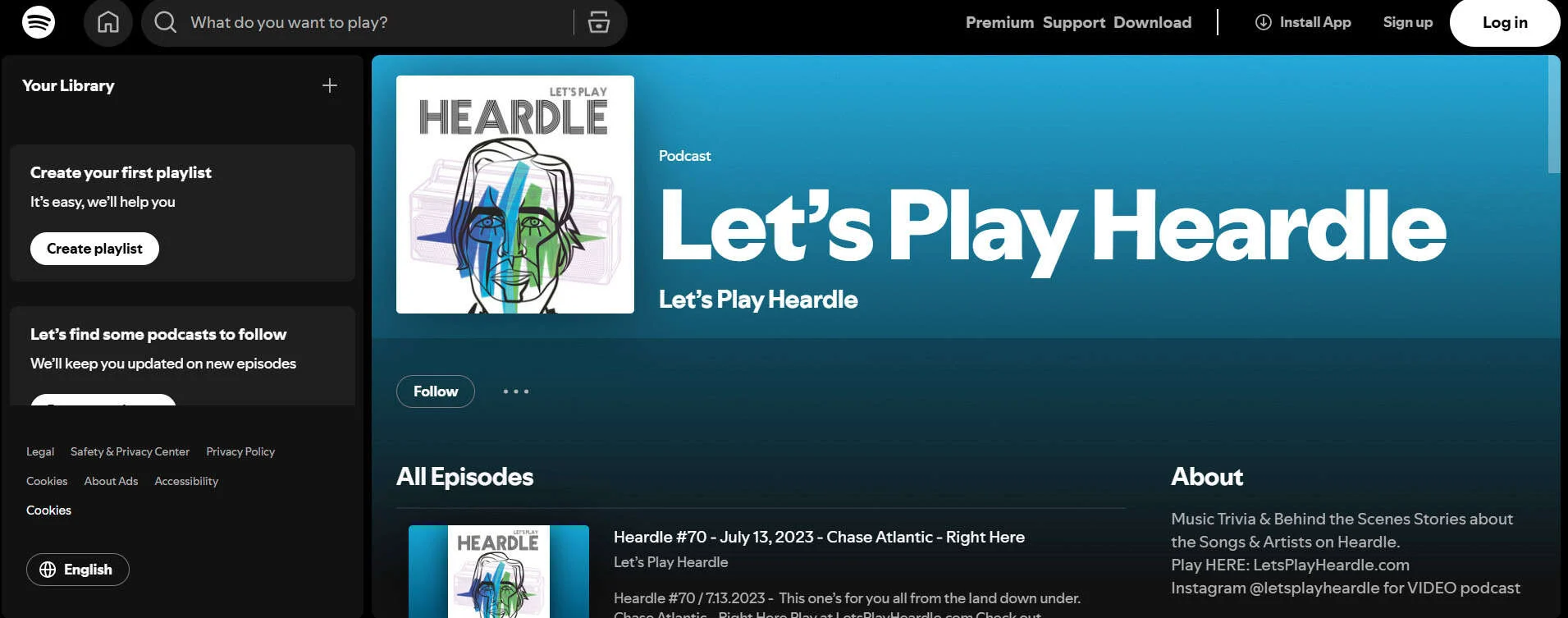 Τα 30 + καλύτερα παιχνίδια για browser 9 Heardle από το Spotify