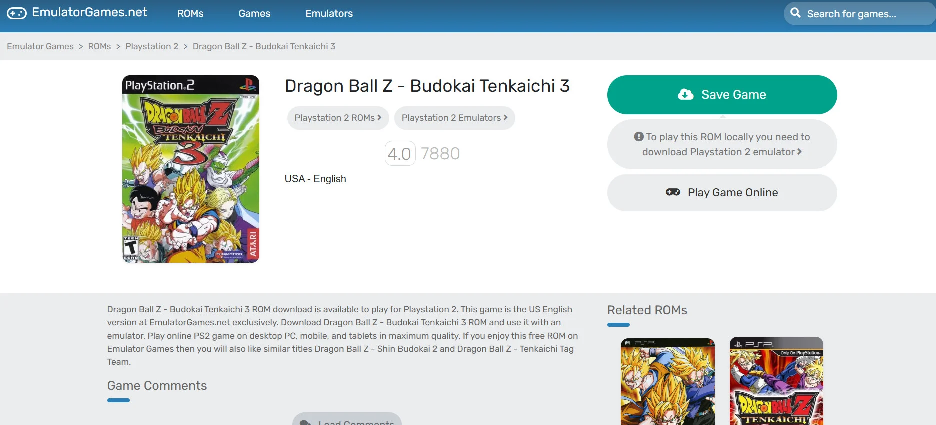 27+ Καλύτερα Παιχνίδια PPSSPP για Android 28 Dragon Ball Z | Λήψη των καλύτερων παιχνιδιών PPSSPP για Android