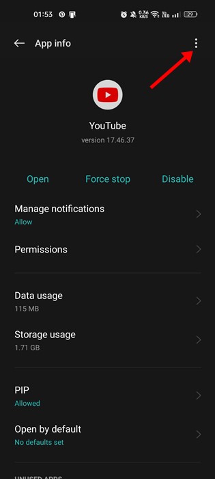 Πως να διορθώσετε τη μαύρη οθόνη του YouTube σε Android 7 Πως να διορθώσετε τη μαύρη οθόνη του YouTube σε Android