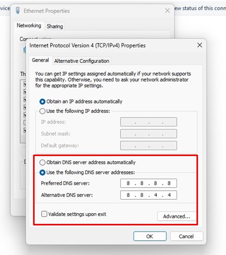 Πώς να αλλάξετε το προεπιλεγμένο DNS σε Google DNS για ταχύτερο Internet 7 Πώς να αλλάξετε το προεπιλεγμένο DNS σε Google DNS