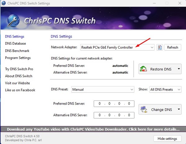 Πώς να αλλάξετε το προεπιλεγμένο DNS σε Google DNS για ταχύτερο Internet 8 Πώς να αλλάξετε το προεπιλεγμένο DNS σε Google DNS