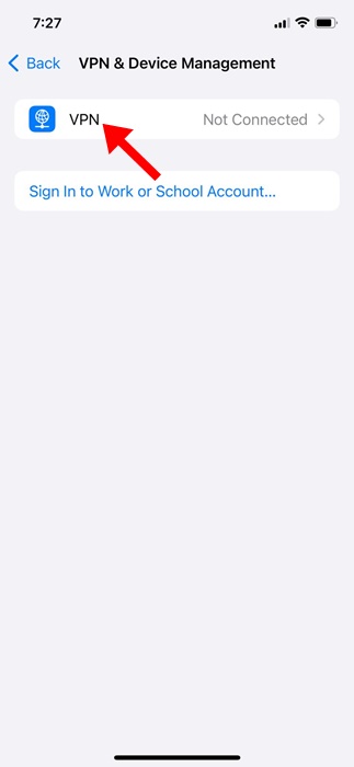 Δεν είναι δυνατή η σύνδεση σε VPN στο iPhone , Πώς να διορθώσετε το πρόβλημα 9 VPN
