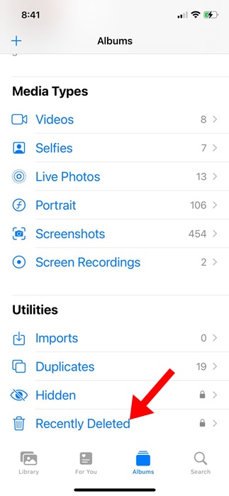 Πώς να αδειάσετε τα σκουπίδια στο iPhone (Πλήρης οδηγός) 5 Πώς να αδειάσετε τα σκουπίδια στο iPhone