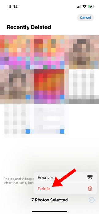 Πώς να αδειάσετε τα σκουπίδια στο iPhone (Πλήρης οδηγός) 8 Πώς να αδειάσετε τα σκουπίδια στο iPhone