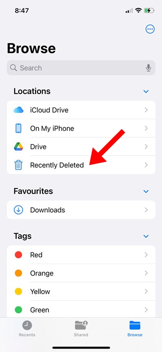 Πώς να αδειάσετε τα σκουπίδια στο iPhone (Πλήρης οδηγός) 11 Πώς να αδειάσετε τα σκουπίδια στο iPhone