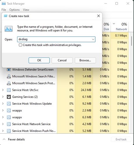 Πώς να ανοίξετε το Εργαλείο διάγνωσης DirectX στα Windows 11 8 Πώς να ανοίξετε το Εργαλείο διάγνωσης DirectX στα Windows 11